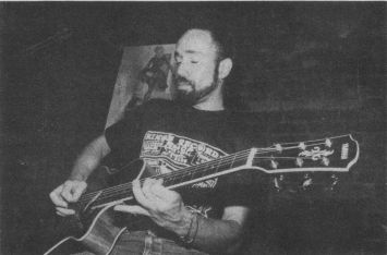 Mudcats\' guitarist Rob Pickett takes off on a guitar solo.