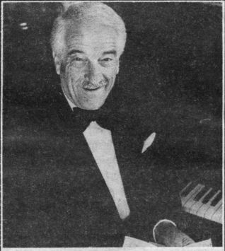 Victor Borge. Photo by Martin Rosenthal