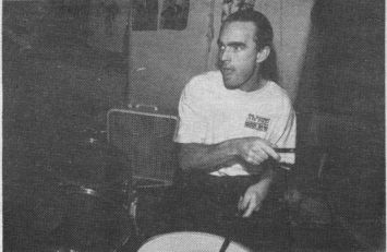 Stephen Jones aggressive drumming adds to Hula Hoop's edginess