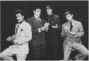 Left to right, Timm Charleton,Jon Huffman, Lee Buckholtz and Jim Hesselman