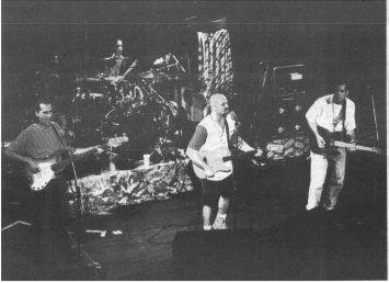 the rain chorus, I to r, Mike Baker, Cary Shields, Danny Flanigan and Todd Johnson