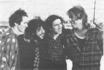 Left to right, Johnny Spampinato, Tom Ardolino, Joey Spampinato and Terry Adams