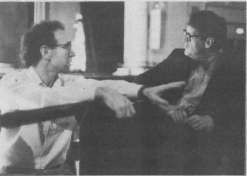 Conductor Bob Bernhardt, at left, and Thomson Smillie plan for another Kentucky Opera season.