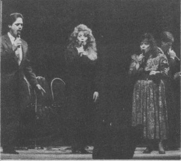 New Horizon at NQC Sept. 22: from left, Danny Rhoades, Sheri Forner, Becky Buttrey and Max Rhoades. Photo by Mike Boehnlein