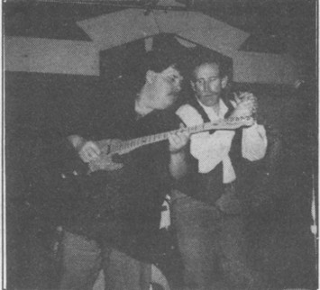 MR2 Blue: Mike Petty, guitar, and Joe Pinkerton, harmonica. Photo by Keith Clements