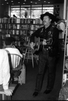 Kinky Friedman. a.k.a. the Kinksta, performed