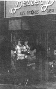 Jones in front of his Bardstown Road store.
