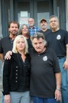 Front row: Margot Maxwell, Marvin Maxwell. Rear, l to r: Wayne Young, Rick Robbins, Gary Sampson, Dave Modica