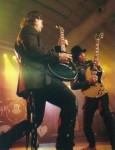 Buckcherry - guitarists Keith Nelson, left and Stevie Don, right